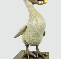 The Dodo Mother Bronze Garden Sculpture